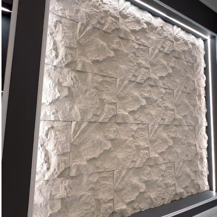 3D Stone Wall Panels